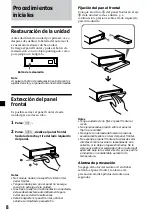 Preview for 52 page of Sony CDX-C8000R Operating Instructions Manual