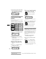 Предварительный просмотр 14 страницы Sony CDX-C810DSP Operating Instructions Manual