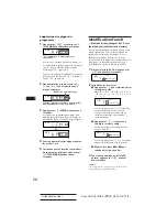 Предварительный просмотр 54 страницы Sony CDX-C810DSP Operating Instructions Manual