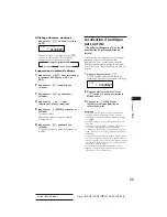 Предварительный просмотр 55 страницы Sony CDX-C810DSP Operating Instructions Manual