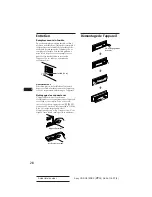 Предварительный просмотр 58 страницы Sony CDX-C810DSP Operating Instructions Manual