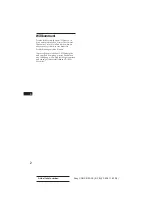 Предварительный просмотр 65 страницы Sony CDX-C810DSP Operating Instructions Manual