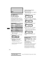 Предварительный просмотр 77 страницы Sony CDX-C810DSP Operating Instructions Manual