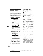 Предварительный просмотр 87 страницы Sony CDX-C810DSP Operating Instructions Manual