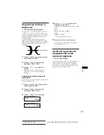 Предварительный просмотр 112 страницы Sony CDX-C810DSP Operating Instructions Manual