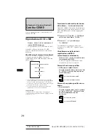 Предварительный просмотр 115 страницы Sony CDX-C810DSP Operating Instructions Manual