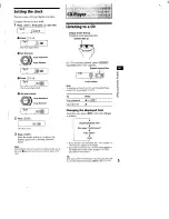 Предварительный просмотр 5 страницы Sony CDX-C860 - Fm/am Compact Disc Player Operating Instructions Manual