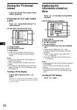 Предварительный просмотр 32 страницы Sony CDX-C880 - Fm/am Compact Disc Player Operating Instructions Manual