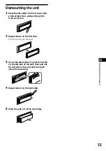 Предварительный просмотр 35 страницы Sony CDX-C880 - Fm/am Compact Disc Player Operating Instructions Manual