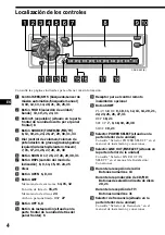 Предварительный просмотр 42 страницы Sony CDX-C880 - Fm/am Compact Disc Player Operating Instructions Manual