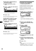 Предварительный просмотр 48 страницы Sony CDX-C880 - Fm/am Compact Disc Player Operating Instructions Manual