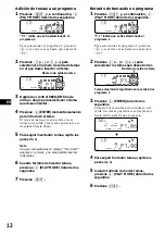 Предварительный просмотр 50 страницы Sony CDX-C880 - Fm/am Compact Disc Player Operating Instructions Manual