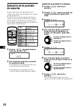 Предварительный просмотр 66 страницы Sony CDX-C880 - Fm/am Compact Disc Player Operating Instructions Manual