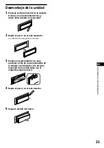 Предварительный просмотр 73 страницы Sony CDX-C880 - Fm/am Compact Disc Player Operating Instructions Manual