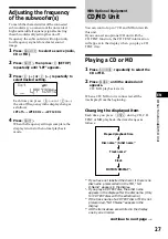 Предварительный просмотр 27 страницы Sony CDX-C880R Operating Instructions Manual