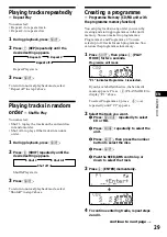 Предварительный просмотр 29 страницы Sony CDX-C880R Operating Instructions Manual