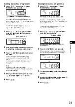 Предварительный просмотр 31 страницы Sony CDX-C880R Operating Instructions Manual