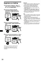 Предварительный просмотр 154 страницы Sony CDX-C880R Operating Instructions Manual