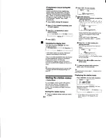 Предварительный просмотр 14 страницы Sony CDX-C8850 - Fm/am Compact Disc Player Operating Instructions Manual