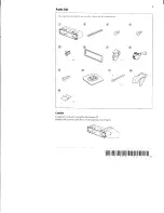 Предварительный просмотр 44 страницы Sony CDX-C8850 - Fm/am Compact Disc Player Operating Instructions Manual