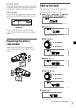 Предварительный просмотр 7 страницы Sony CDX-C8850R Operating Instructions Manual