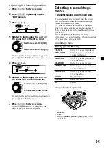 Предварительный просмотр 25 страницы Sony CDX-C8850R Operating Instructions Manual