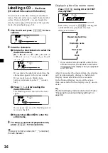 Предварительный просмотр 36 страницы Sony CDX-C8850R Operating Instructions Manual