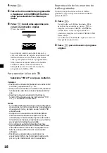 Предварительный просмотр 62 страницы Sony CDX-C8850R Operating Instructions Manual