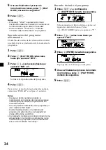 Предварительный просмотр 78 страницы Sony CDX-C8850R Operating Instructions Manual