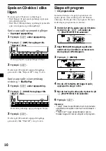 Предварительный просмотр 142 страницы Sony CDX-C8850R Operating Instructions Manual