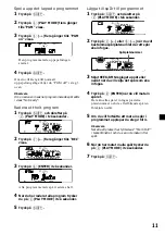 Предварительный просмотр 143 страницы Sony CDX-C8850R Operating Instructions Manual