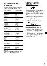 Предварительный просмотр 151 страницы Sony CDX-C8850R Operating Instructions Manual