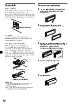 Предварительный просмотр 172 страницы Sony CDX-C8850R Operating Instructions Manual