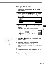 Предварительный просмотр 41 страницы Sony CDX-C90 - Fm/am Compact Disc Player Operating Instructions Manual