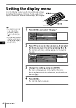 Предварительный просмотр 46 страницы Sony CDX-C90 - Fm/am Compact Disc Player Operating Instructions Manual