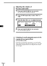 Предварительный просмотр 58 страницы Sony CDX-C90 - Fm/am Compact Disc Player Operating Instructions Manual