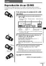 Предварительный просмотр 83 страницы Sony CDX-C90 - Fm/am Compact Disc Player Operating Instructions Manual