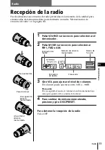 Предварительный просмотр 99 страницы Sony CDX-C90 - Fm/am Compact Disc Player Operating Instructions Manual