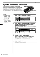 Предварительный просмотр 112 страницы Sony CDX-C90 - Fm/am Compact Disc Player Operating Instructions Manual