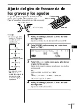 Предварительный просмотр 123 страницы Sony CDX-C90 - Fm/am Compact Disc Player Operating Instructions Manual