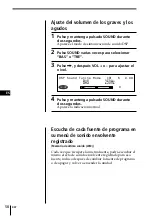 Предварительный просмотр 124 страницы Sony CDX-C90 - Fm/am Compact Disc Player Operating Instructions Manual