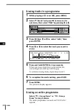 Предварительный просмотр 24 страницы Sony CDX-C90R Operating Instructions Manual