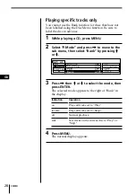 Предварительный просмотр 28 страницы Sony CDX-C90R Operating Instructions Manual