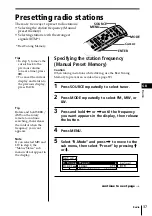 Предварительный просмотр 37 страницы Sony CDX-C90R Operating Instructions Manual