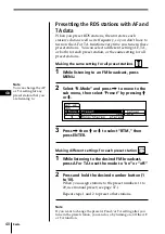 Предварительный просмотр 40 страницы Sony CDX-C90R Operating Instructions Manual