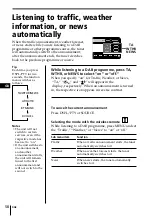 Предварительный просмотр 58 страницы Sony CDX-C90R Operating Instructions Manual