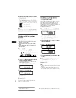 Предварительный просмотр 6 страницы Sony CDX-C910 - Fm/am Compact Disc Player Operating Instructions Manual