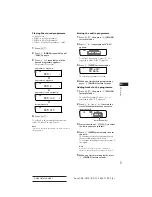 Preview for 7 page of Sony CDX-C910 - Fm/am Compact Disc Player Operating Instructions Manual