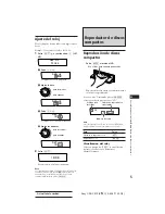 Preview for 35 page of Sony CDX-C910 - Fm/am Compact Disc Player Operating Instructions Manual