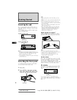 Предварительный просмотр 4 страницы Sony CDX-C910RDS Operating Instructions Manual